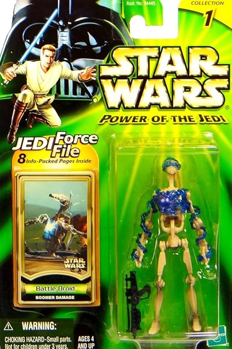 Star Wars Power of the Jedi Basic Battle Droid Bomber Damage