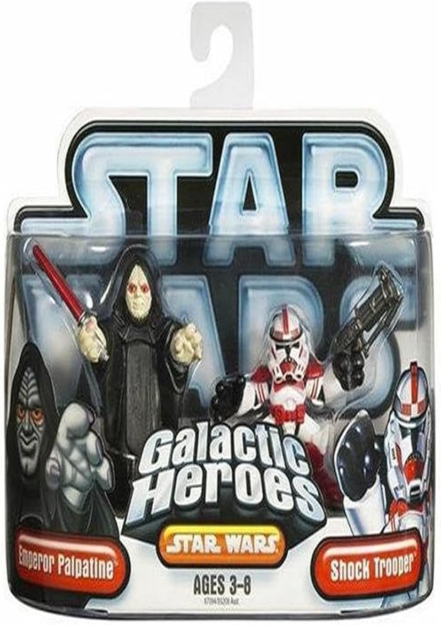 Hasbro Star Wars Galactic Hero Emperor & Red Shock Trooper