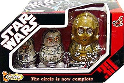 Star Wars C-3po Chubby Nesting Dolls By Hot Toys
