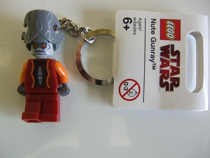 Star Wars Convex LEGO Keychain Nute Gunray