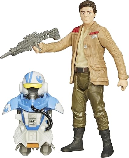 Star Wars The Force Awakens 3.75-Inch Figure Space Mission Armor Poe Dameron (Pilot)