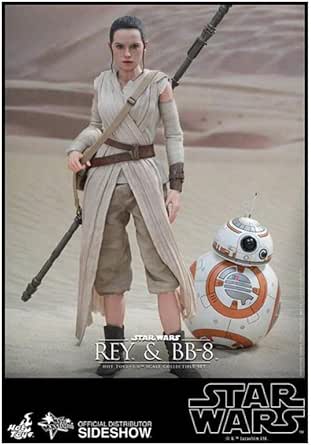 Movie Masterpiece Star Wars: The Force Awakens Rey & BB-8 1/6 scale plastic painted movable figure