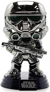 Funko - Figurine Star Wars Rogue One - Chromed Imperial Death Trooper Exclu Pop 10cm - 0889698104654