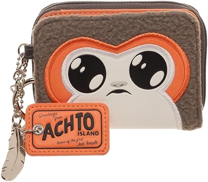 Bioworld - Portefeuille Star Wars Les Derniers Jedi - Porg 12cm - 0190371690259