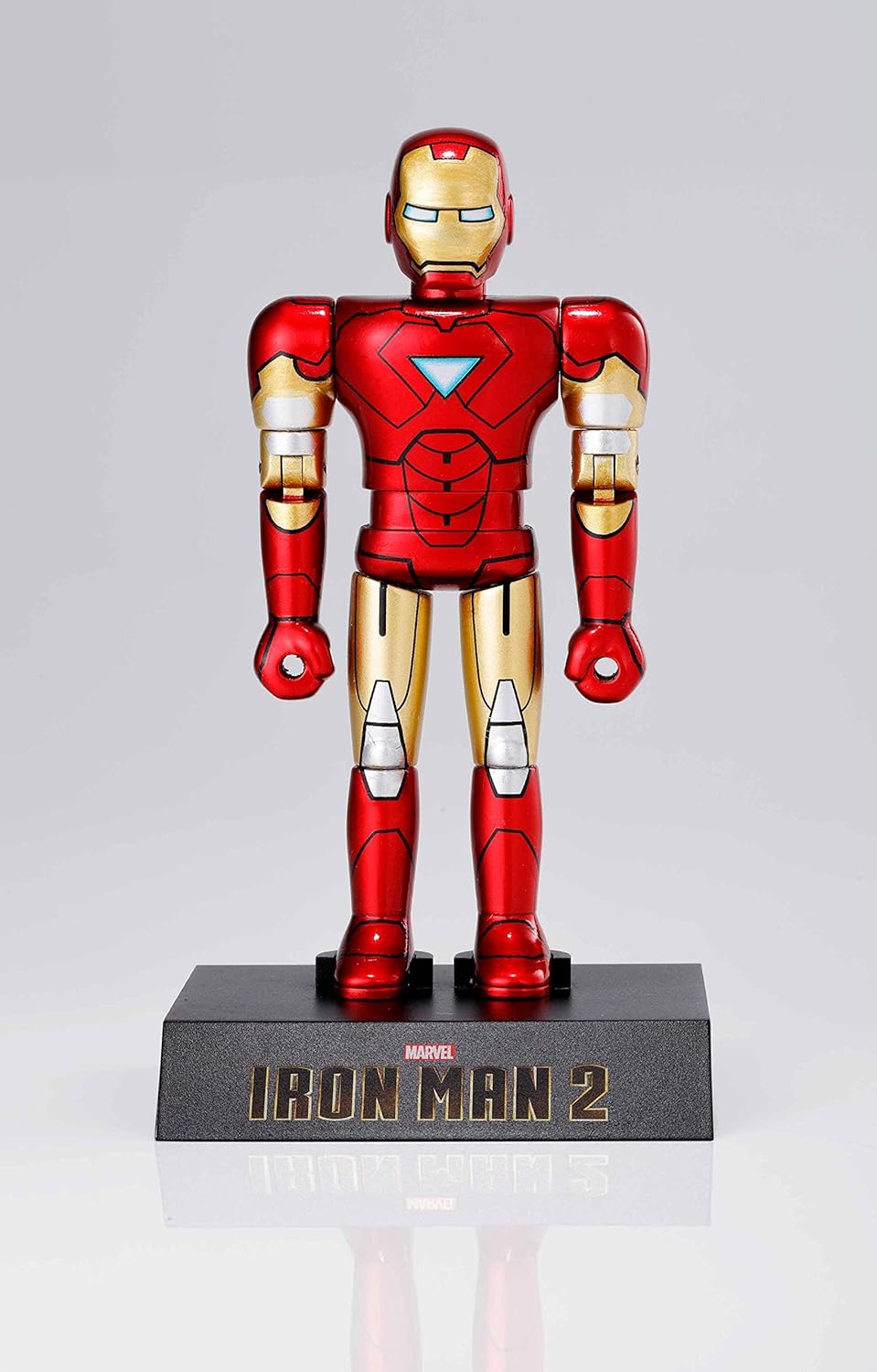 TAMASHII NATIONS Super Alloy HEROES Iron Man 2 Iron Man Mark 6 Approx. 100mm ABS Painted Movable Figure