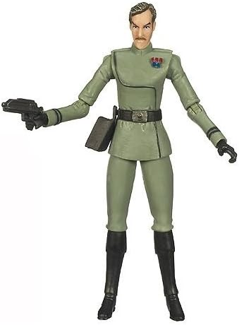 Star Wars The Clone Wars Animated Action Figure Admiral Yularen.