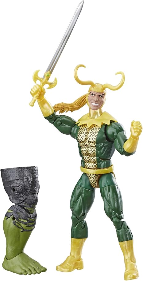 Hasbro MARVEL Marvel Legends Series Avengers Endgame Loki 6-inch Figure with Hulk Build Figure Parts E3977 Genuine Product