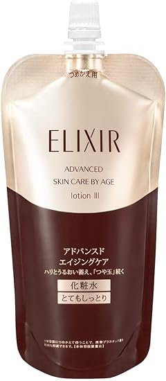 ELIXIR Advanced Lotion T 3 (Very Moist Type) 150mL Lotion Firming Moisture Aging Care Glossy Ball