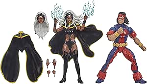 Hasbro Marvel Legends X-Men - Edition Collector - 2 Figurines 15 cm Storm et Marvel's Thunderbird