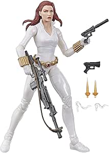 Hasbro - Figurine Marvel Legends - Black Widow White Death Deadly Origin 15cm - 5010993682362