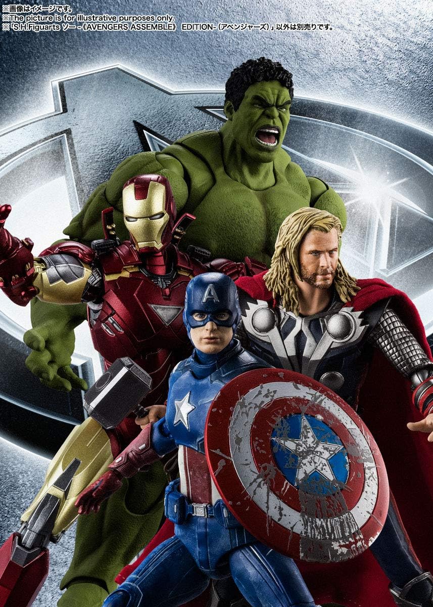 TAMASHII NATIONS S.H.Figuarts Avengers Thor -《AVENGERS ASSEMBLE》EDITION- Approx. 165mm PVC&ABS&Cloth painted movable figure