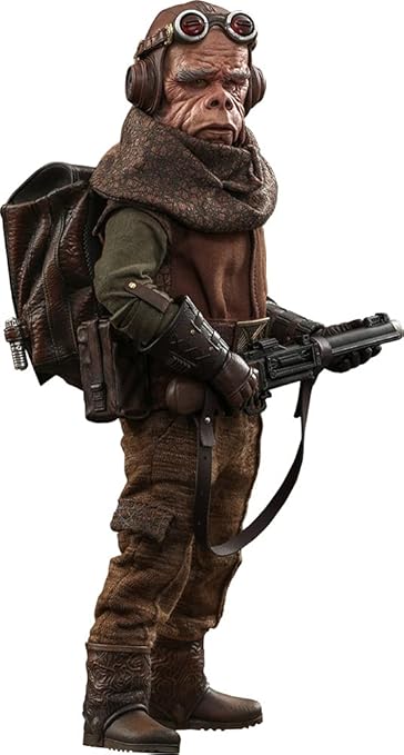 Hot Toys Star Wars TV Masterpiece Mandalorian Quill 1/6 Scale Figure Brown