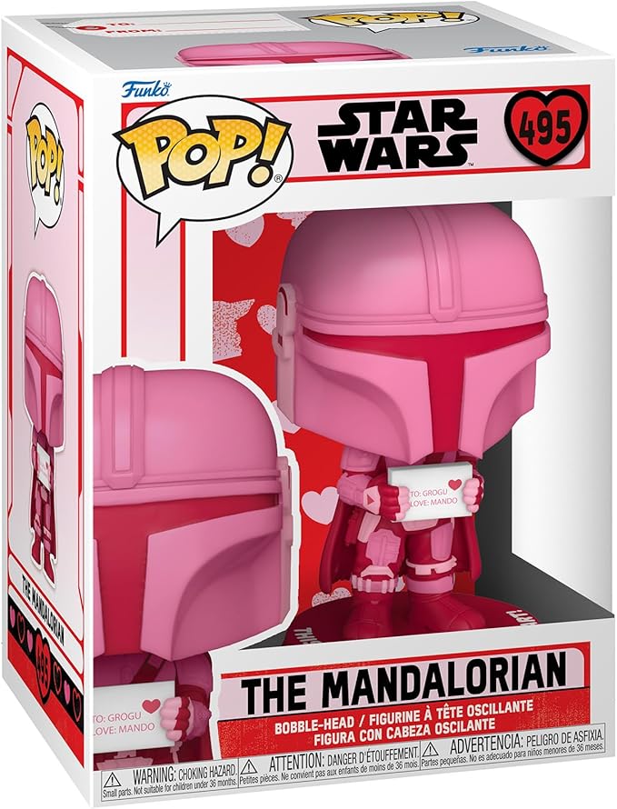 Funko Pop! Star Wars: Valentines - Mandalorian