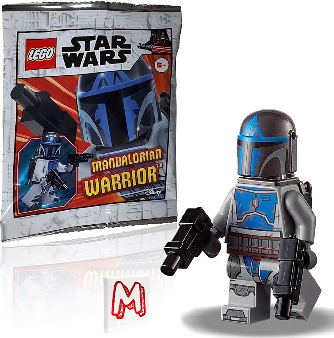 LEGO Star Wars The Clone Wars Minifigure Mandalorian Loyalist Warrior with Dual Blasters Limited Edition Foil Pack