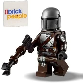 LEGO Star Wars: Mando Minifigure with Silver Beskar Armor - Din Djarin from The Mandalorian