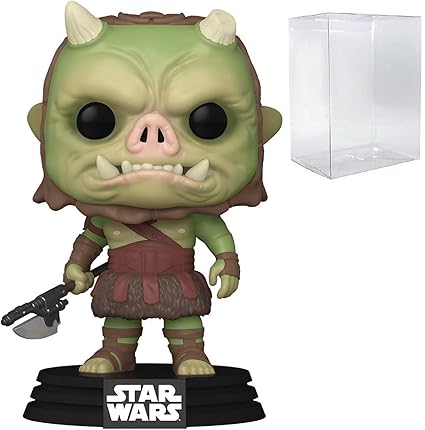 Star Wars: The Mandalorian - Gamorria Fighter Funko Pop! Vinyl Figure (Includes Compatible Pop Box Protector Case)