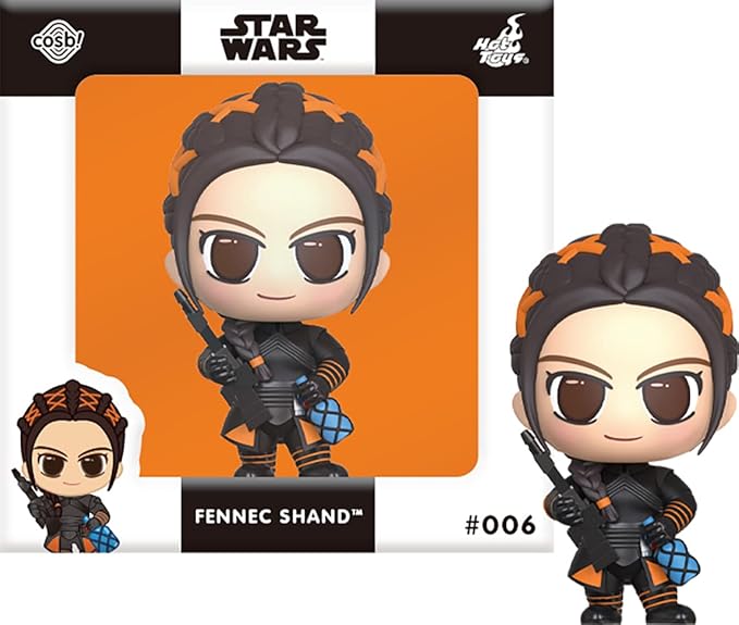 Kosubi Star Wars Collection TV Drama The Mandalorian Fennec Shand #006 Non-Scale Figure Black Height Approx. 8cm CBX055
