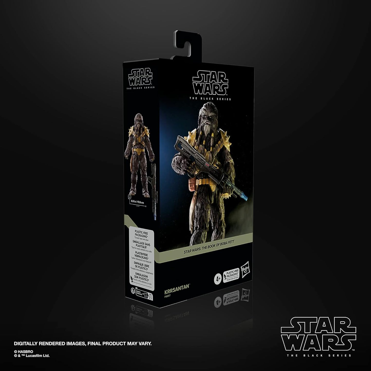 Hasbro Star Wars Black Series STAR WARS Krulsantan, Boba Fett 6 inch (15 cm) size action figure, for ages 4 and up F6857 Genuine product