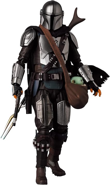 MEDICOM TOY MAFEX No.200 THE MANDALORIAN Mandalorian Ver.2.0 Height approx. 160mm Non-scale Painted Action Figure