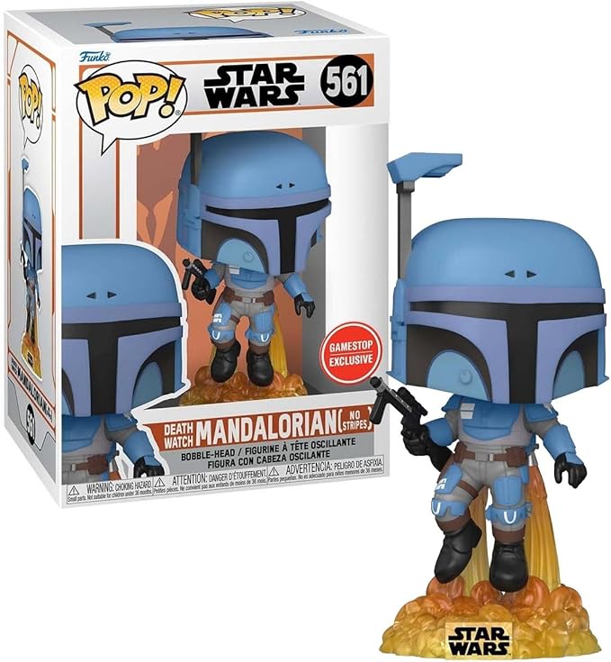 POP! Star Wars 561 Deathwatch Mandalorian No Stripe Limited