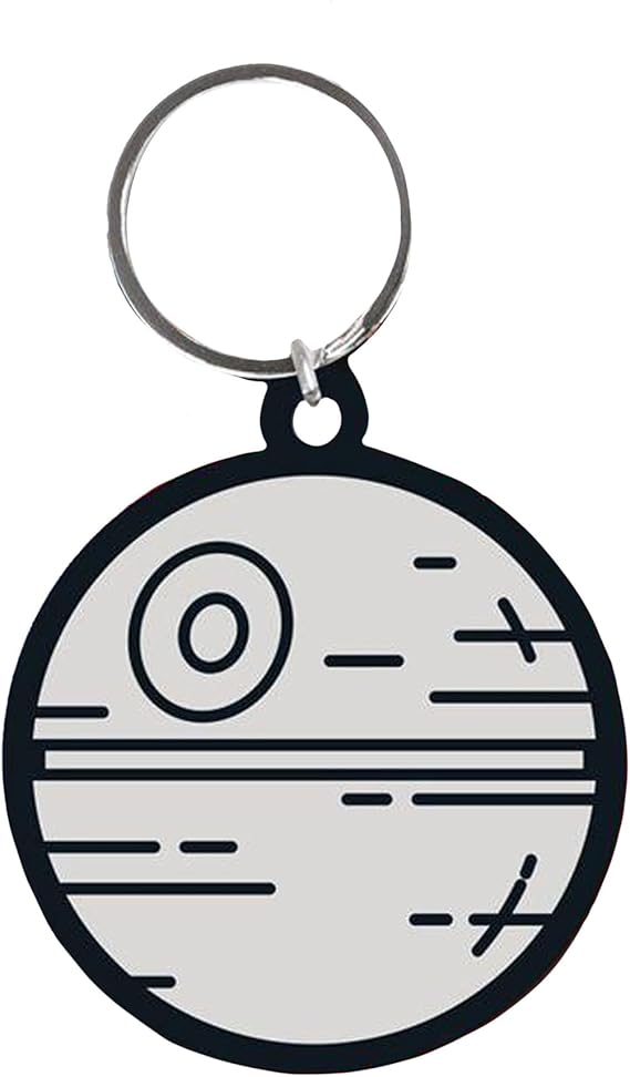 Star Wars Death Star Rubber Keychain