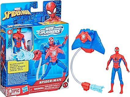 Hasbro Spider-Man MARVEL Epic Hero Series Web Splashers Spider-Man 4 inch (10cm) Action Figure F8294 Genuine Product