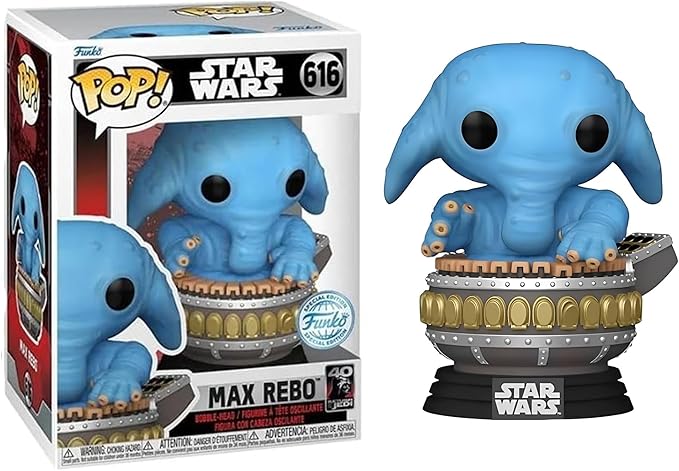 Funko Star Wars Episode VI Return of the Jedi Max Rebo 40th Anniversary POP! Vinyl