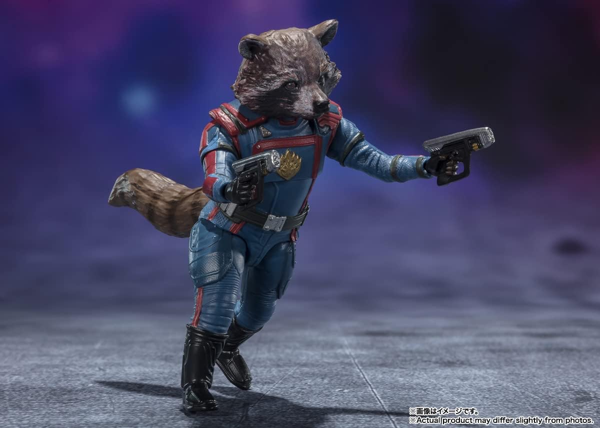 TAMASHII NATIONS S.H.Figuarts Star Lord & Rocket Raccoon (Guardians of the Galaxy: VOLUME 3) Approx. 150mm Approx. 60mm PVC&ABS painted movable figure