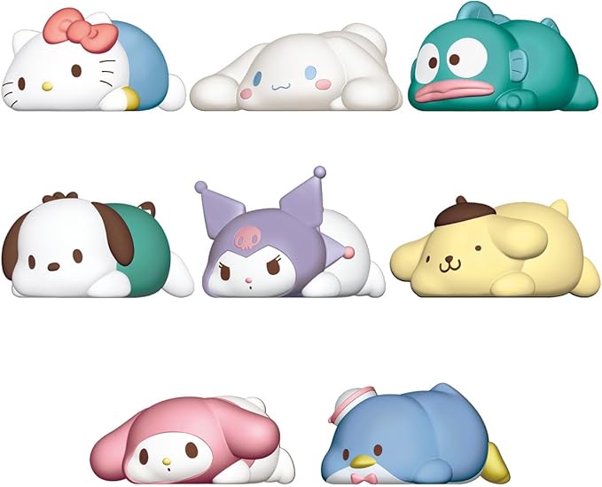 Mocchiri Kororin Sanrio Characters BOX of 12 (candy toys)