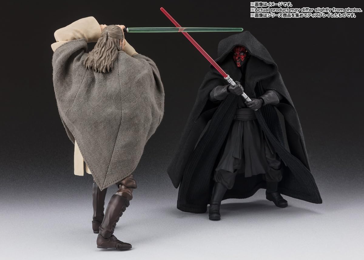 TAMASHII NATIONS S.H.Figuarts Qui-Gon Jinn (STAR WARS: The Phantom Menace) Approx. 150mm PVC&ABS&Cloth Painted Movable Figure