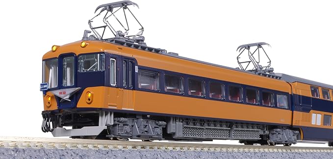KATO N Gauge Kintetsu 10100 Series New Vista Car Renovated Type C Formation 3-Car Set 10-1910 Railway Model Train