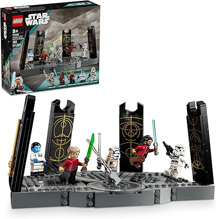 LEGO Star Wars Ahsoka Tano's Duel on Peridea Building Toy Children's Collectible Goods Includes 5 Star Wars Mini Figures, Includes Grand Admiral Thrawn & Ahsoka, Fun Gift for 8 Year Old Boys & Girls 75385