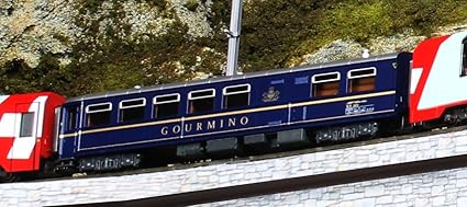 KATO N Gauge Alps Blue Restaurant Car WR3811 GOURMINO 5280 Railway Model Passenger Car