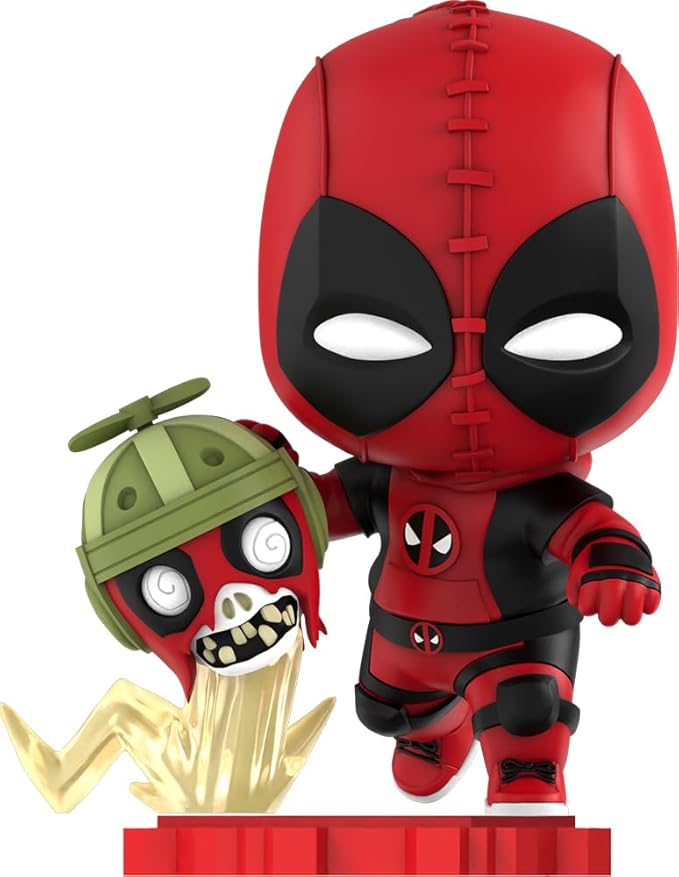 Cosbi Marvel Collection Movie Deadpool & Wolverine #054 Kidpool & Headpool Non-Scale Figure
