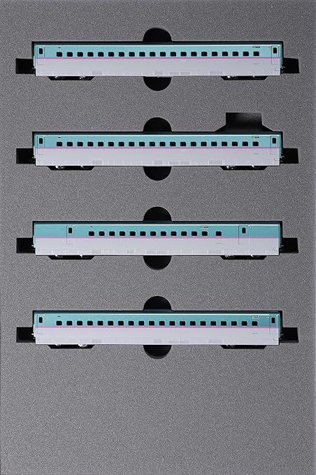 KATO N Gauge E5 Series Shinkansen "Hayabusa" Additional Set B 4 Cars 10-1971 Railway Model Train
