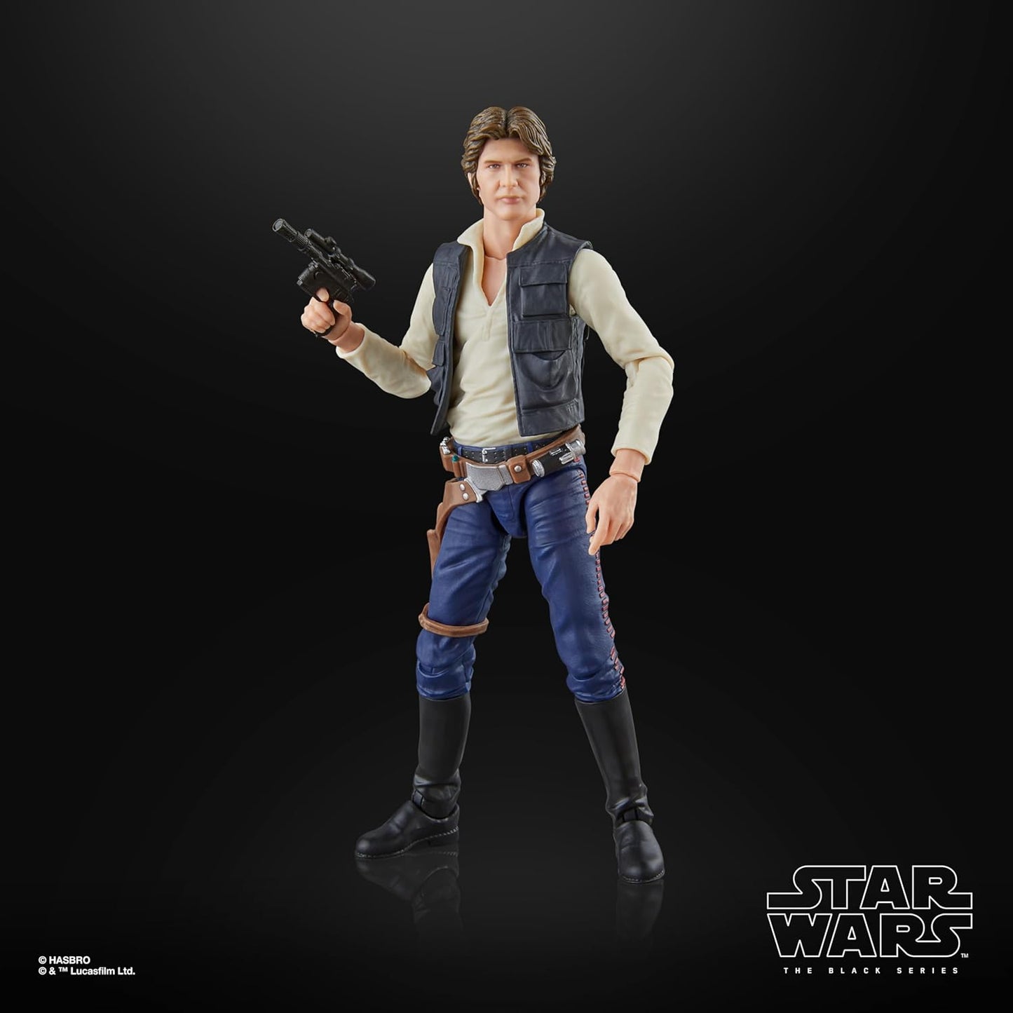 Hasbro Star Wars STAR WARS Black Series Han Solo, "Star Wars: A New Hope" Premium Collection 15cm Action Figure G1561 Genuine Product