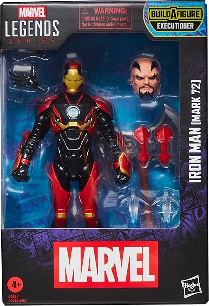 Hasbro MARVEL Marvel Legends Series Iron Man (Mark 72) X-MEN Comics 6-inch Collector's Action Figure G0821 Genuine Product
