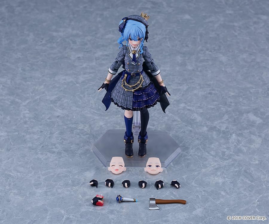 figma Hololive Production Suisei Hoshimachi Non-scale plastic painted movable figure