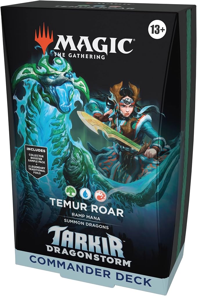 Magic: The Gathering Tarkir: Dragonstorm Commander Deck - Temur Lore