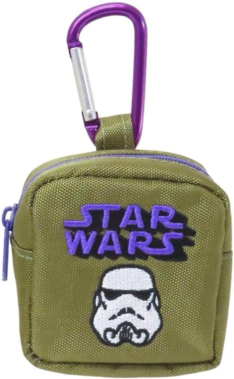 Small Planet Star Wars Mini Pouch with Carabiner Stormtrooper/Logo