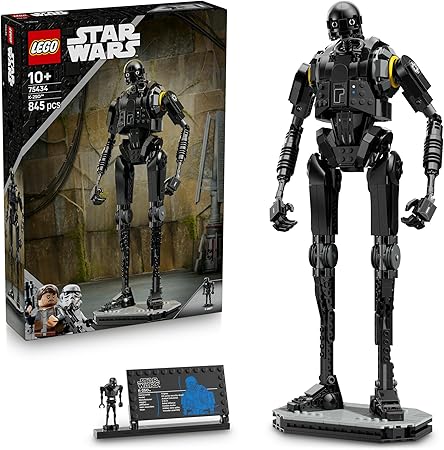 LEGO Star Wars K-2SO Security Droid Toy Birthday Present Block Boys Girls Children 10 Years Old 11 Years Old 12 Years Old Elementary School Student Space Battle Robot 75434