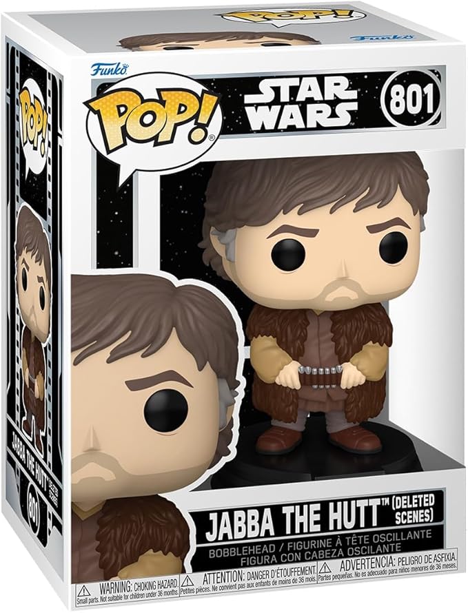 Funko Pop! Star Wars: Deleted Scenes - Jabba the Hutt - Collectible Vinyl Figure - Gift Idea - Official Merchandise - Toys for Kids & Adults - Star Wars Fans - Model Figures for Collectors and Display