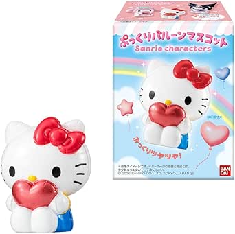 Plump Balloon Mascot Sanrio Characters Box of 10 (Candy Toy)