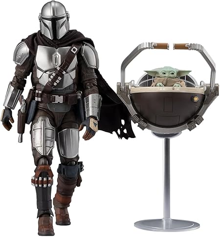 TAMASHII NATIONS S.H.Figuarts Star Wars: The Mandalorian and Grogu STAR WARS: The Mandalorian and Grogu (STAR WARS: The Mandalorian and Grogu) Approx. 150mm PVC&ABS&Cloth painted movable figure
