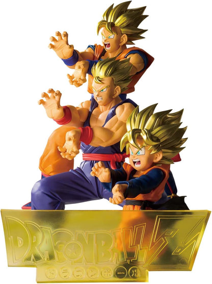 ドラゴン*ボールZ BLOOD OF SAIYANS 超サイヤ人 孫悟天 孫悟飯 孫悟空 3体セット フィギュア