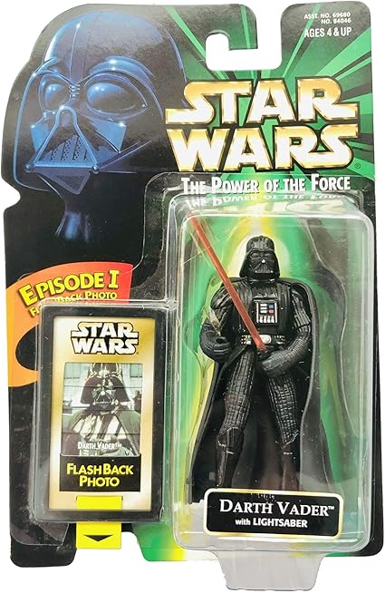 Star Wars Power of the Force Darth Vader with Lightsaber