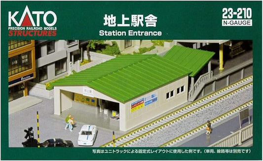 KATO N Gauge Ground Station Building 23-210 Railway Model Supplies