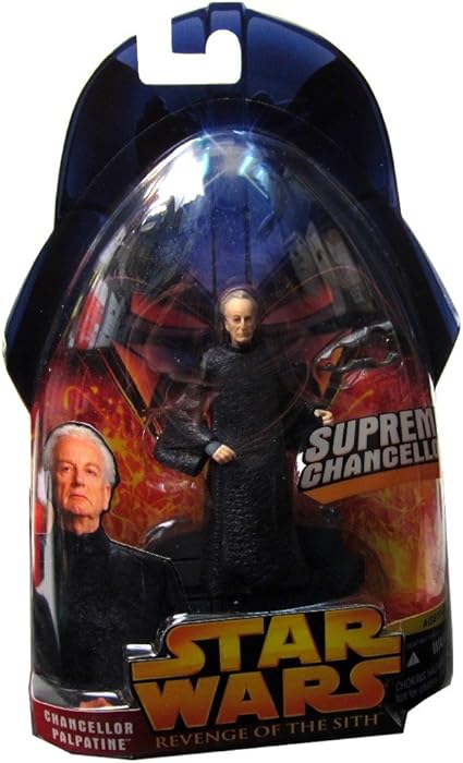 Star Wars Episode III 3 Revenge of the Sith SUPREME CHANCELLOR PALPATINE Action Figure #14
