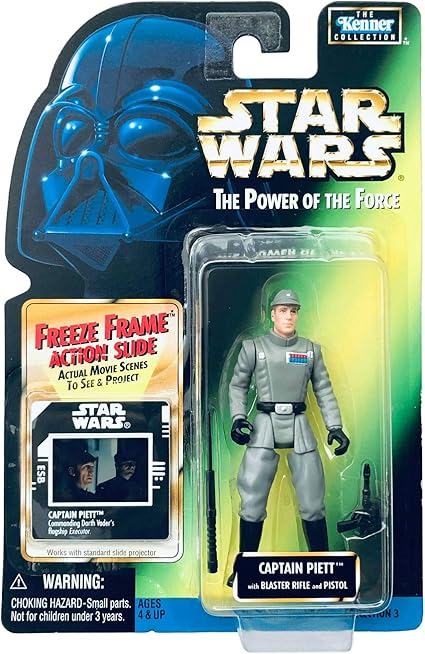 Star Wars Basic Figure THE POWER OF THE FORCE Freeze Frame Captain Piett