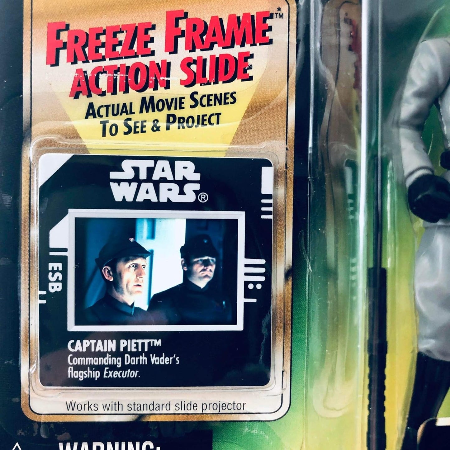 Star Wars Basic Figure THE POWER OF THE FORCE Freeze Frame Captain Piett